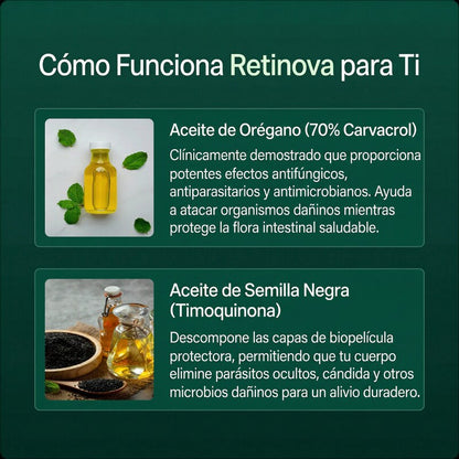 Aceite de Orégano - Limpia Hongos y Parásitos